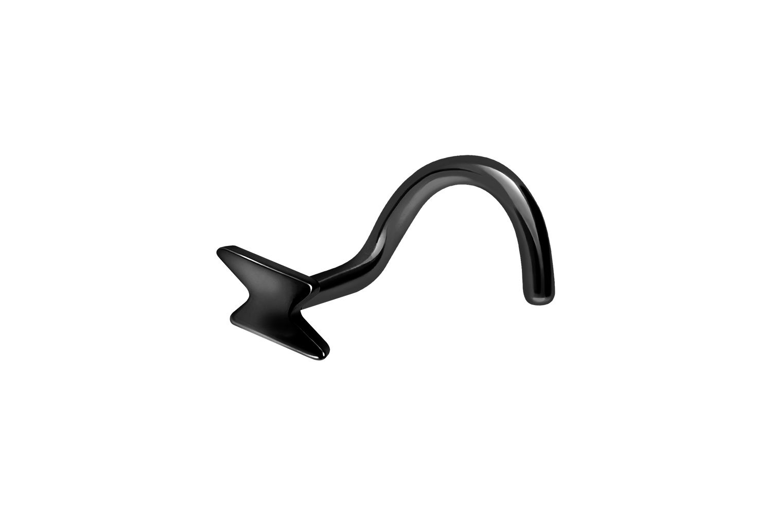 Titan Nasenstecker Nasenpiercing Spirale BLITZ